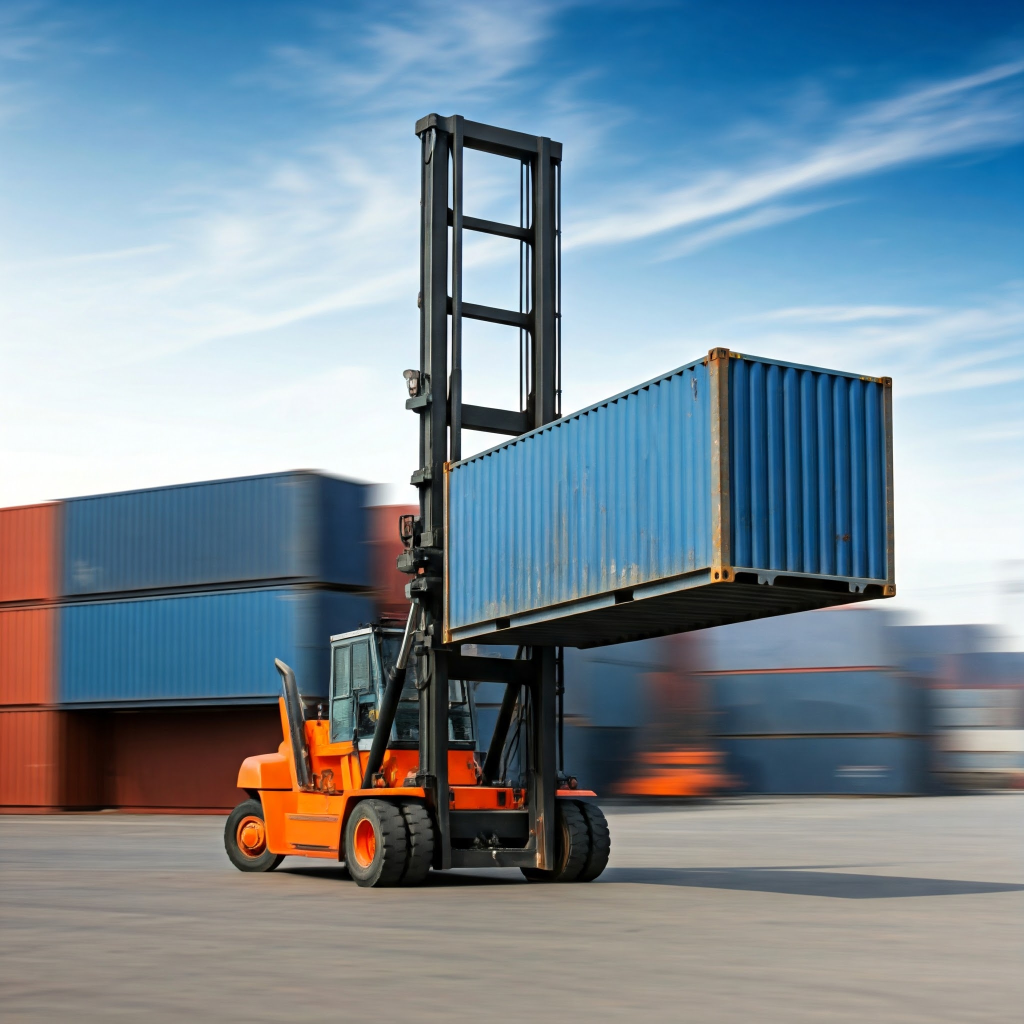 Quais Empilhadeiras Usar para Transportar Cada Tipo de Container?