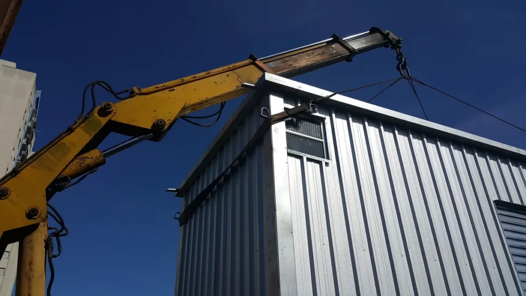 container banheiro 
