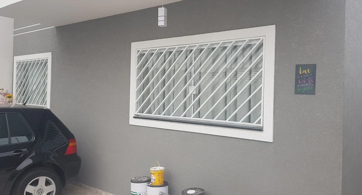 grade para janela em São Paulo modelo sob medida com acabamento profissional